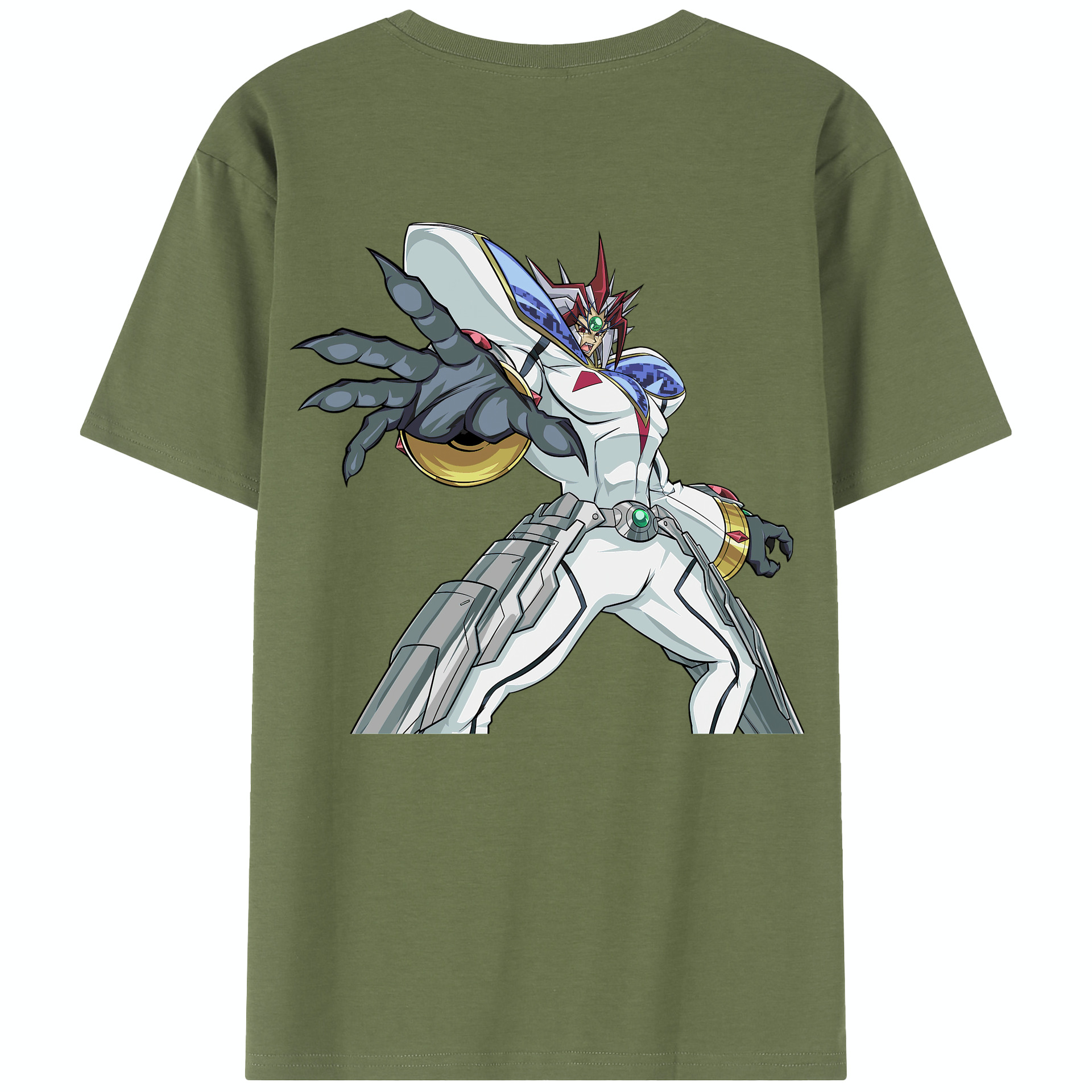 （画像用） 遊☆戯☆王 Yu-Gi-Oh! 綿100％半袖Tシャツ（背面プリント）